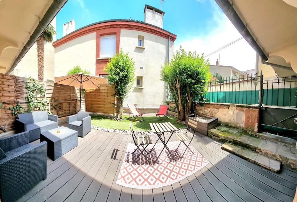 Apartamento T2 Cosy & Garden - Hypercentre - Gare - Wifi Toulouse Exterior foto